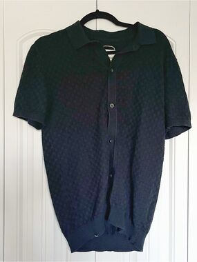 Penfield Men's Navy Short-Sleeve Knit Shirt
